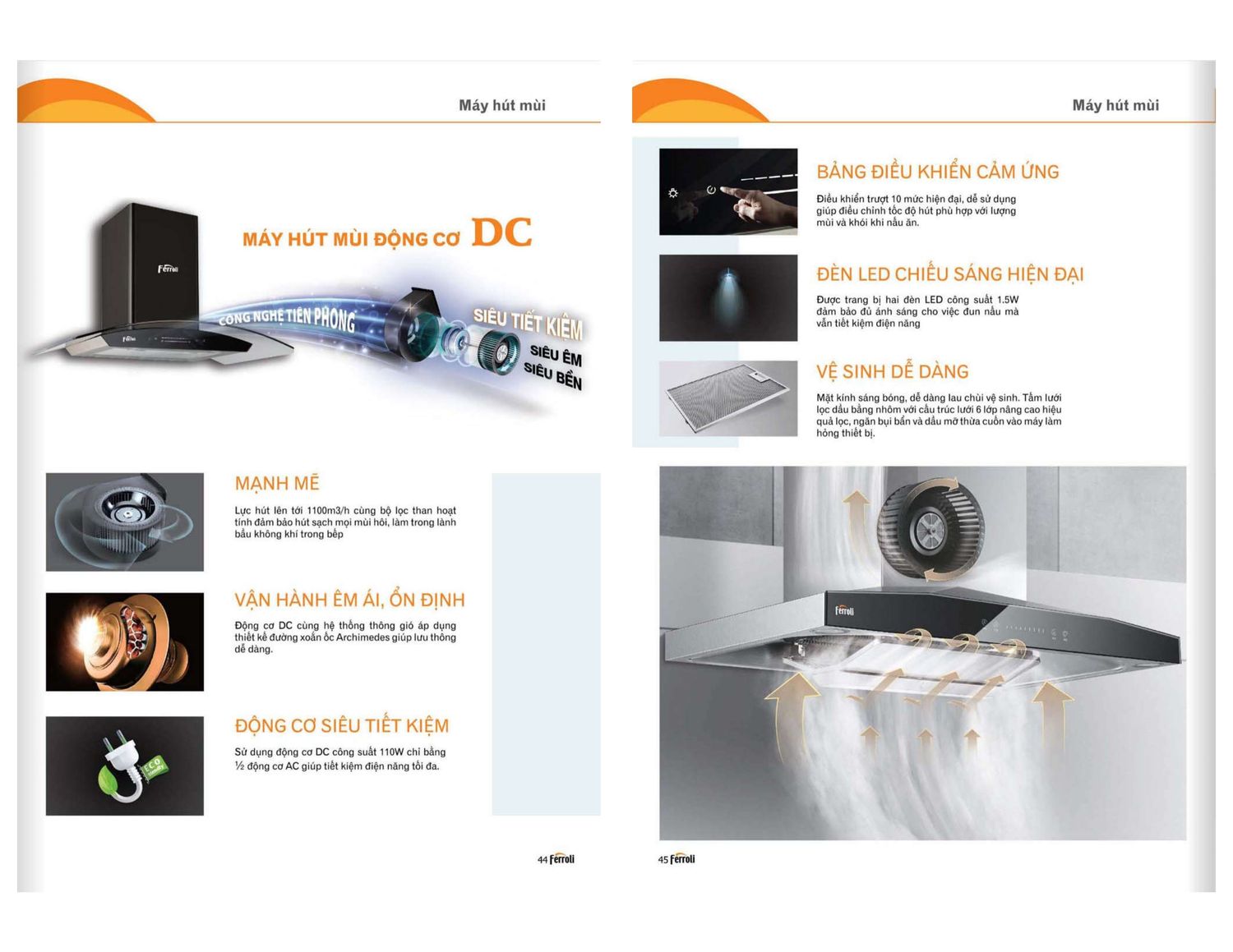 Máy nóng lạnh FERROLI Catalogue và Bảng giá mới nhất /Page 23